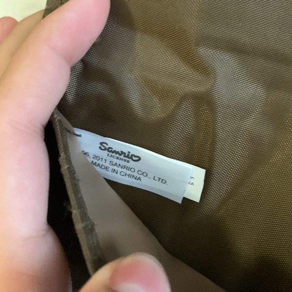 2011 Chococat Sanrio Wallet with flannel detail - Picture 2 of 6